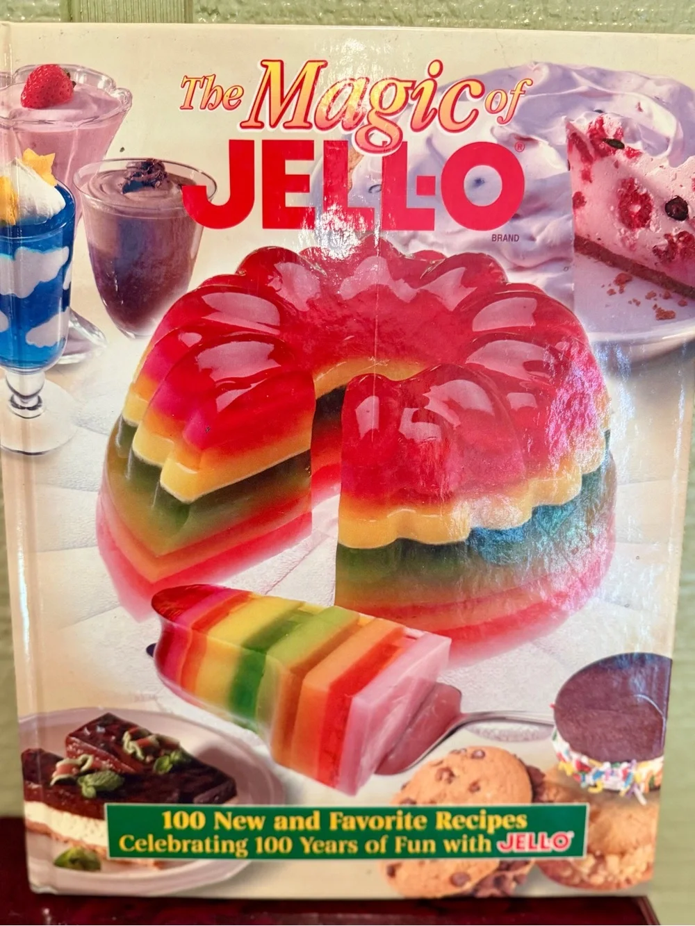 The Magic of JELL-O Cookbook (2001) Hardcover – 100 Recipes Celebrating 100 Year